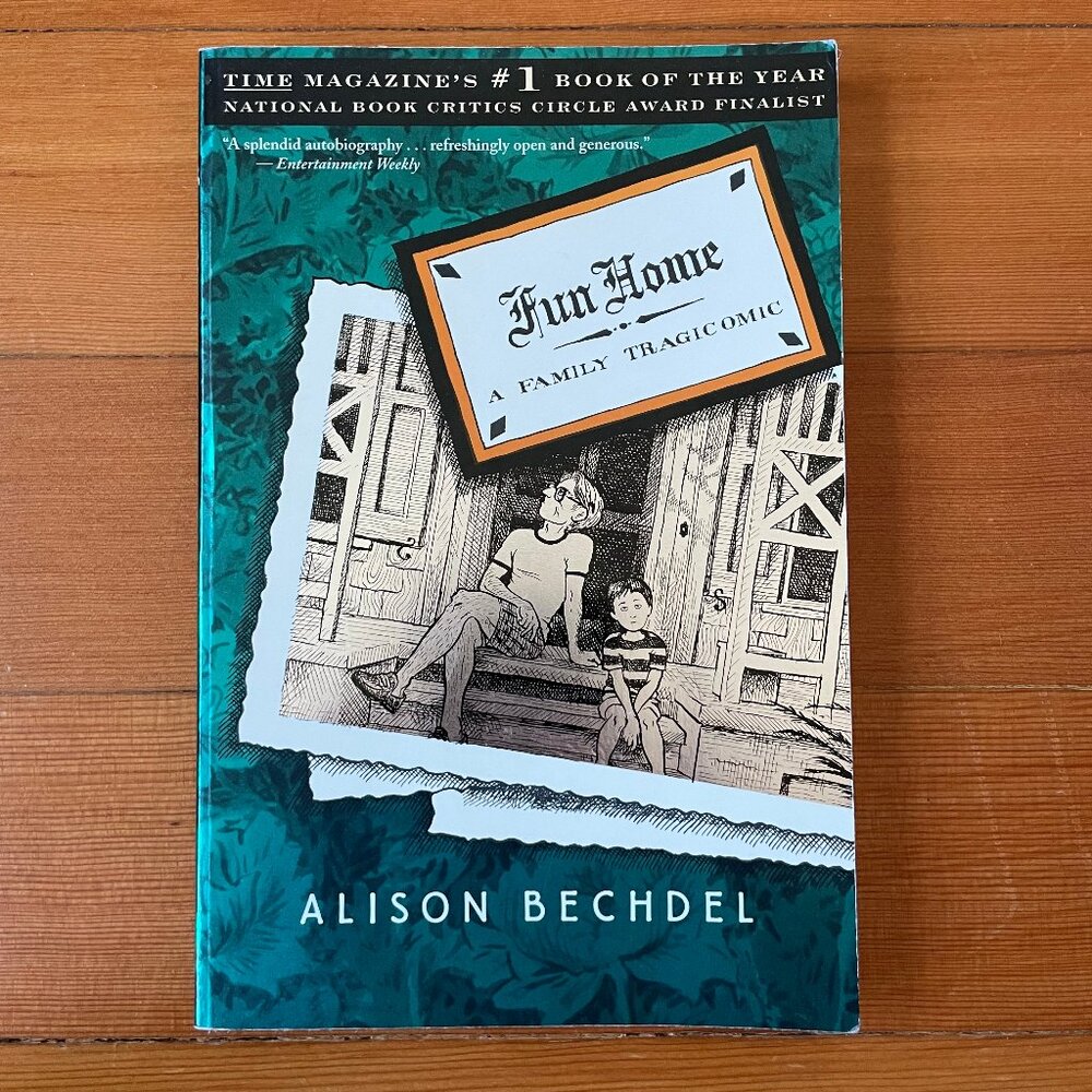Fun Home: A Family Tragicomic by Alison Bechdel Paperback Book Graphic Novel